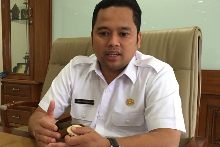 Wali Kota Tangerang Arief R Wismansyah saat di kantornya, Rabu (9/8/2017).