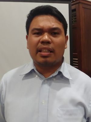 Aktivis ICJR Erasmus Napitupulu di Jakarta, Kamis (2/11/2017).