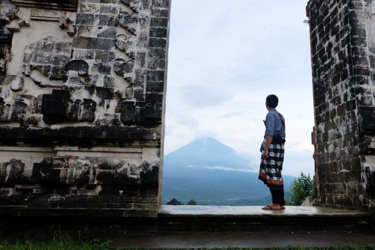 Pura Lempuyang Luhur di Karangasem, Bali.