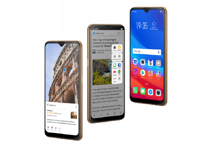 Fitur Smart Bar Oppo A7