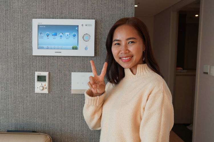 Bertandang ke smarthome orang Indonesia yang tinggal di Seoul.