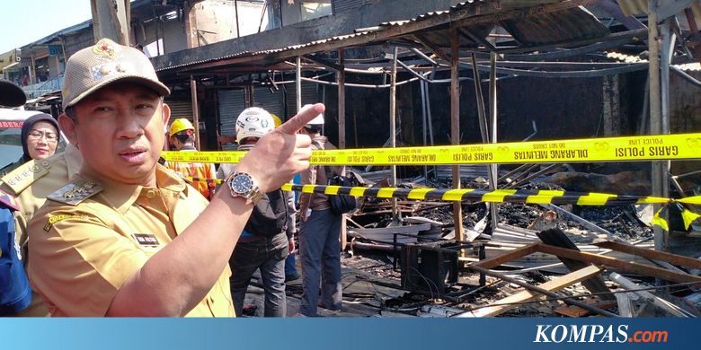 Pasar Ujungberung Kebakaran, Wakil Wali Kota Bandung Peringatkan PLN - Kompas.com - KOMPAS.com