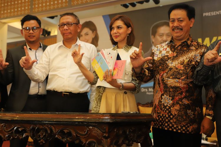 Pembukaan Wisata Literasi Nasional di Aula Pendopo Gubernur Kalbar, di Pontianak, Kalbar, Sabtu (7/9/2019).