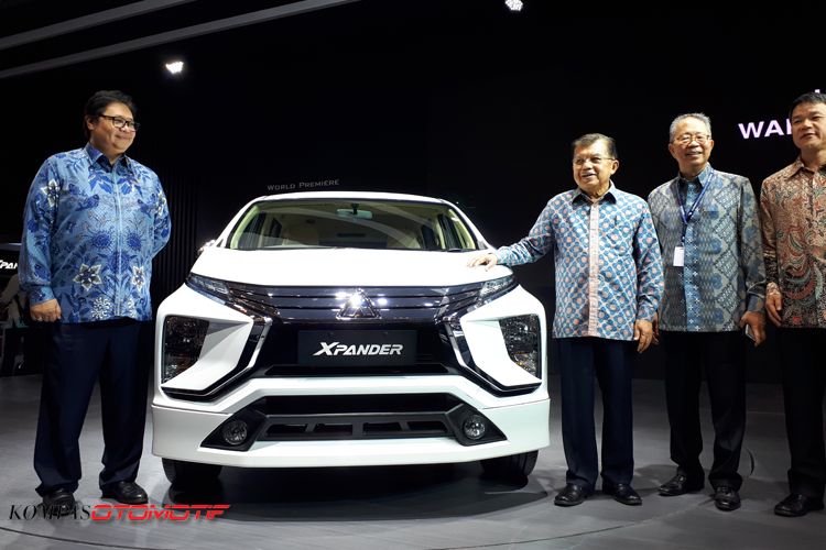 Mitsubishi Xpander dapat perhatian dari Wakil Presiden Republik Indonesia (RI2) Jusuf Kalla.