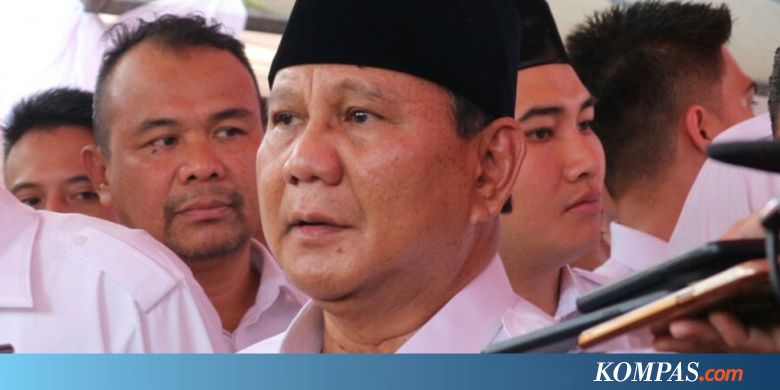 Prabowo: Saya Kehilangan Ajudan, Ditembak Tidak Jelas