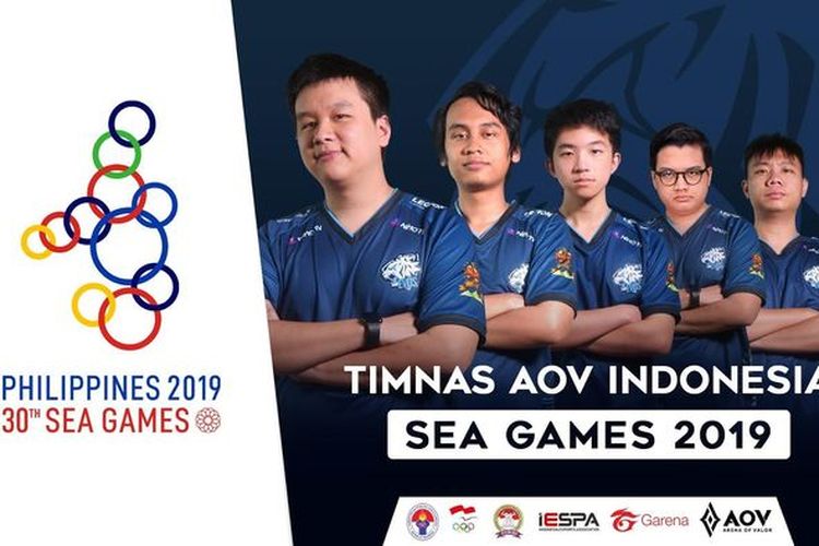 EVOS Esports wakili Indonesia di ajang SEA Games 2019.