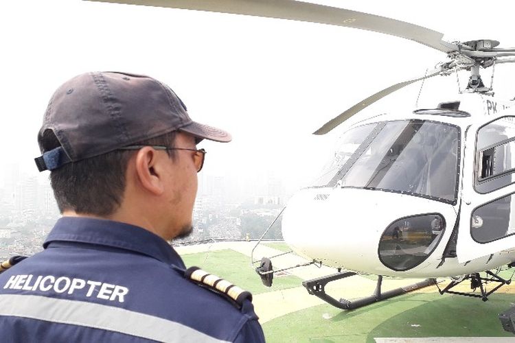 Jakarta Heli Club melayani wisata keliling Jakarta dengan helikopter 