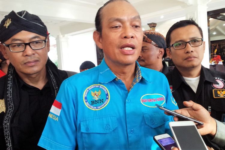 Deputi Pemberantasan Badan Narkotika Nasional (BNN) RI, Irjen Pol Arman Depari, saat menghadiri acara Pelantikan dan Pengukuhan Dewan Pengurus Garda Mencegah Dan Mengobati (GMDM) Narkoba di Kabupaten Jombang, Jumat (8/2/2019).