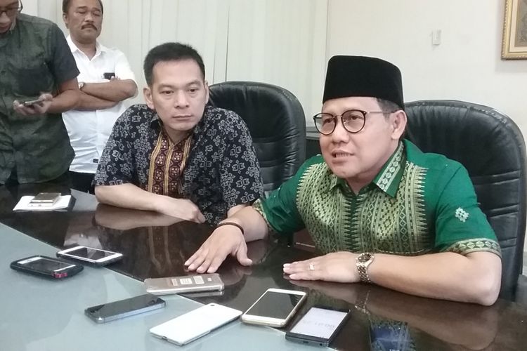Ketua Partai Kebangkitan Bangsa (PKB) Muhaimin Iskandar di Jakarta, Rabu (26/7/2017).