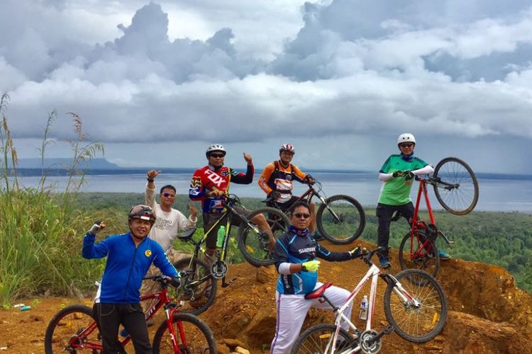 Salah satu panorama Taman Nasional Danau Sentarum yang akan dilalui peserta gowes Bersepeda di Jantung Borneo pada 28 Oktober 2017.