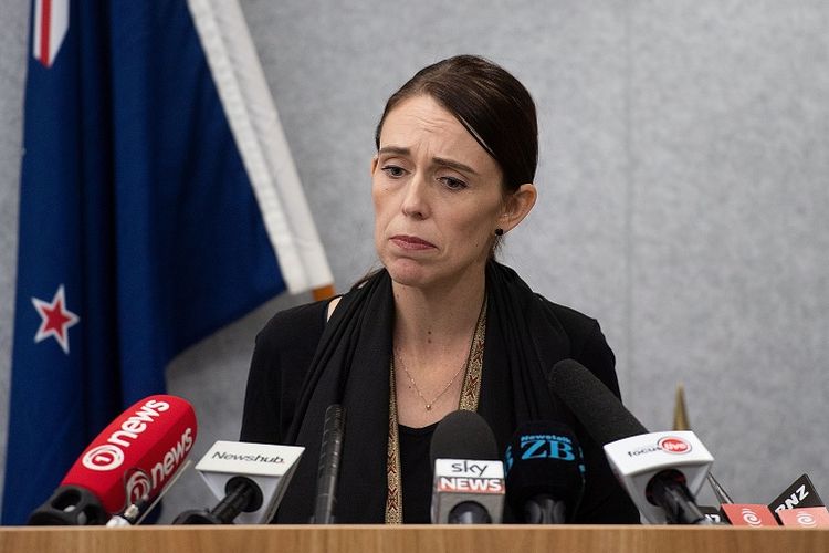 Perdana Menteri Selandia Baru Jacinda Ardern.