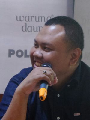 Pakar komunikasi politik Universitas Paramadina Hendri Satrio