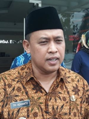 Wakil Wali Kota Bekasi Tri Adhianto kepada awak media di Rumah Sakit Global Awal Bros, Jalan KH. Noer Ali, Kota Bekasi, Kamis (27/9/2018).