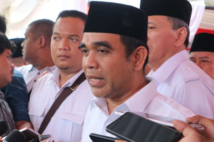 Sekretaris Jenderal Partai Gerindra Ahmad Muzani ketika ditemui di kantor partainya, Ragunan, Jakarta, Sabtu (10/2/2018). 