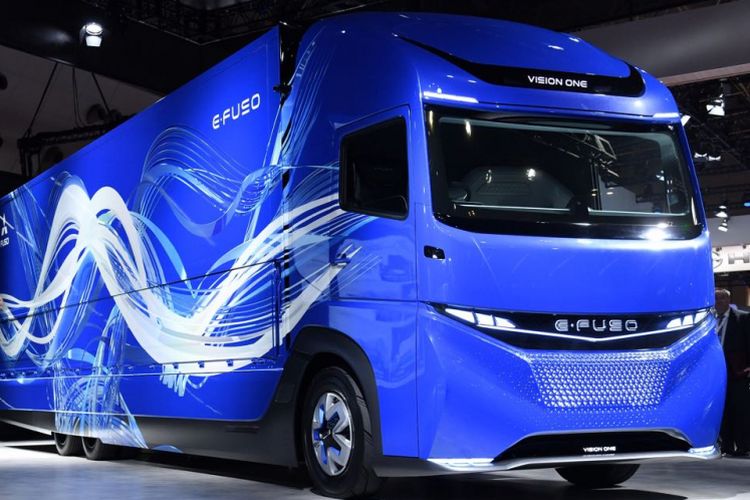 Mitsubishi Truck perkenalkan E-Fuso, merek yang berkonsentrasi pada produk truk dengan tenaga listrik