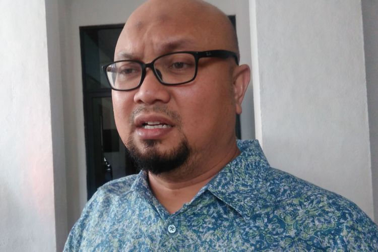 Komisioner Komisi Pemilihan Umum (KPU) Ilham Saputra di kantor pusat KPU, Jakarta, Selasa (20/6/2017).