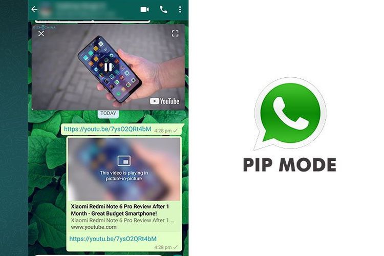 Fitur PiP WhatsApp