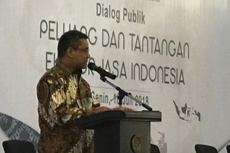 Kepala Badan Kebijakan Fiskal, Suahasil Nazara di Jakarta, Senin (16/7/2018).