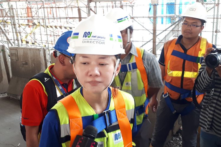 Direktur Konstruksi PT MRT Jakarta Silvia Halim