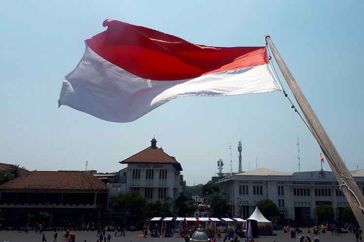 Museum Sejarah Jakarta di Jalan Taman Fatahillah, Jakarta Barat, Minggu (18/8/2019).