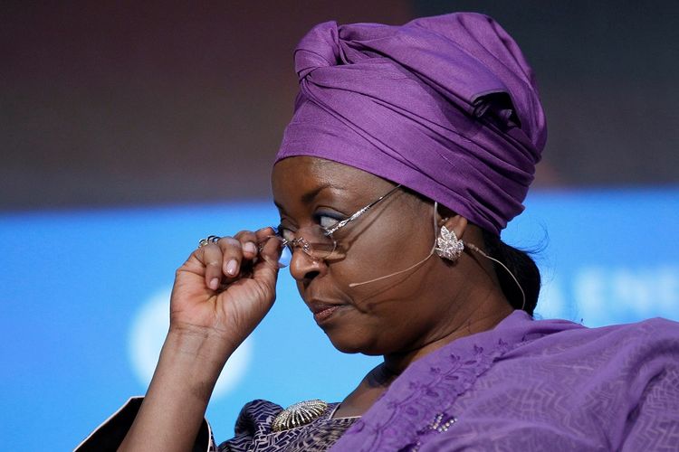 Mantan menteri perminyakan Nigeria, Diezani Alison-Madueke.