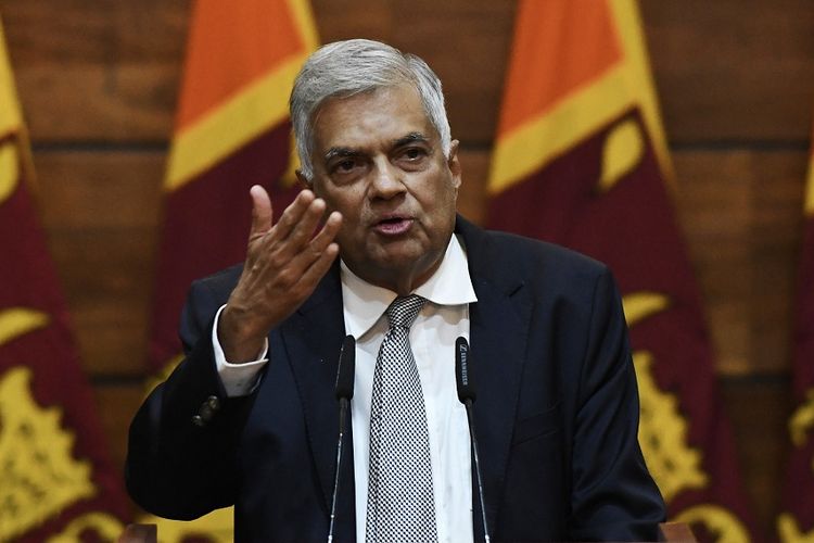 Perdana Menteri Sri Lanka Ranil Wickremesinghe.