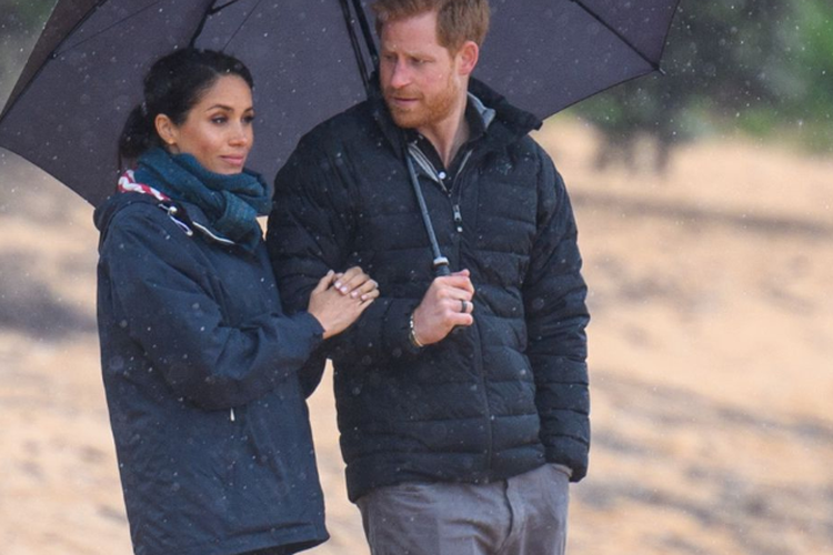 Meghan Markle bergaya sporty