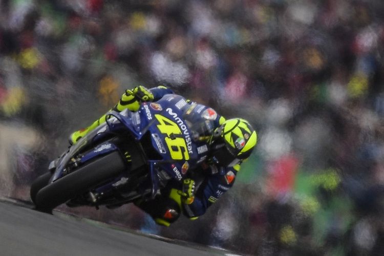 Valentino Rossi berada di GP Jerez, Spanyol