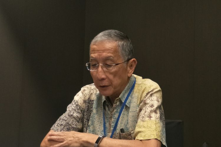 Profesor at Lee Kuan Yew of Public Policy, National University of Singapore, Tikki Pengestu dalam Asia Harm Reduction Forum (AHRF) ke-3 di Seoul, Kamis (29/8/2019).