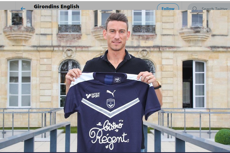 Laurent Koscielny tinggalkan Arsenal dan bergabung dengan Bordeaux, 6 Agustus 2018. 