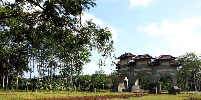 Kebun Raya Indrokilo di Boyolali, rencananya rampung pada 2019. 