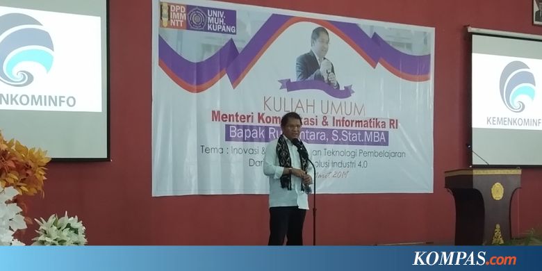 Menkominfo: Sebagian Pegawai Desa Gunakan Internet untuk Main Game