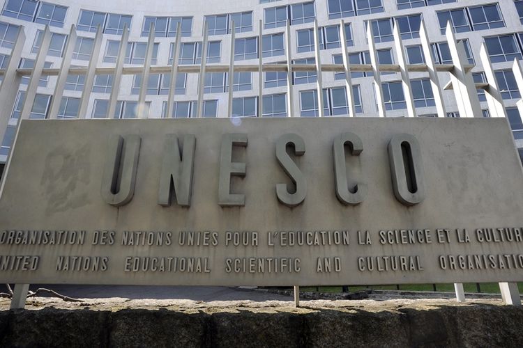 Markas Organisasi Urusan Pendidikan, Keilmuan dan Kebudayaan PBB (UNESCO) di Paris, Perancis.