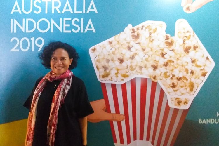 Produser Mira Lesmana dalam jumpa pers Festival Sinema Australia Indonesia (FSAI) di CGV Grand Indonesia, Tanah Abang, Jakarta Pusat, Jumat (8/3/2019).