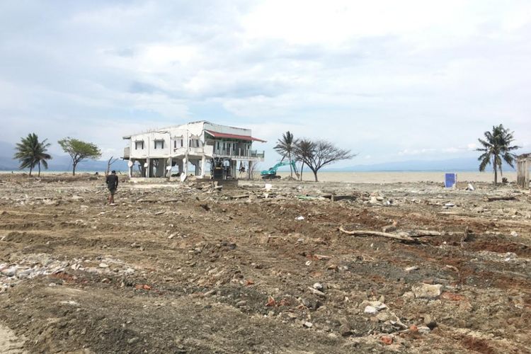 Situasi pascabencana gempa bumi, likuifaksi, dan tsunami di Kota Palu, Sulawesi Tengah, akhir September 2018