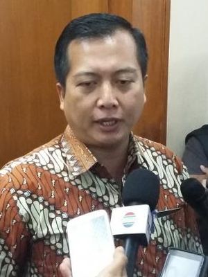 Direktur Perlindungan WNI Kementerian Luar Negeri RI, Lalu Muhammad Iqbal, saat ditemui di Gedung Kemenlu, Jakarta Pusat, Kamis (20/8/2015).