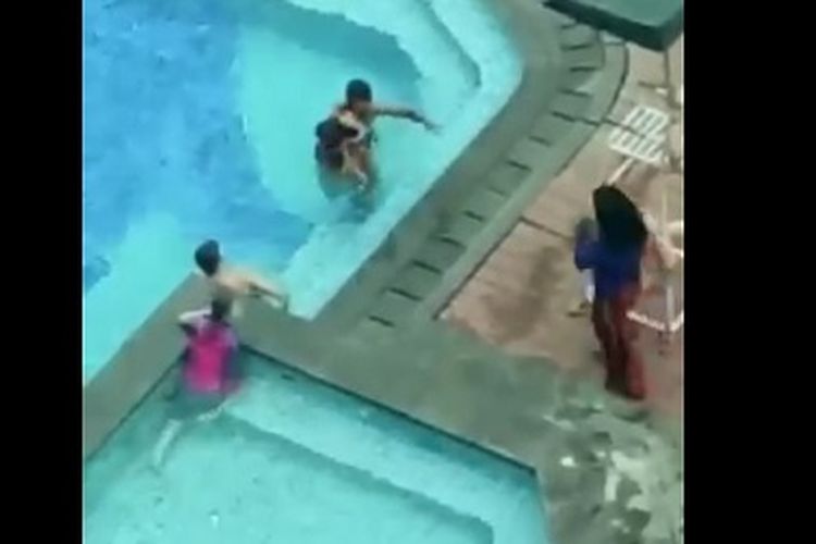 seorang anak berusia 4 tahun tewas tenggelam di kolam renang sebuah hotel di Makassar.
