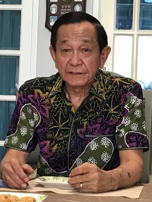 Mantan Kepala Staf TNI Angkatan Laut Laksamana Bernard Kent Sondakh