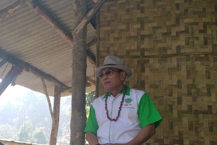 Kepala Staf Kepresidenan Moeldoko di Bandung, Selasa (29/5/2018)
