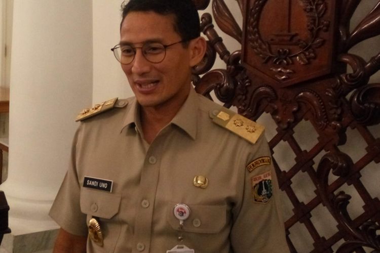 Wakil Gubernur DKI Jakarta Sandiaga Uno
