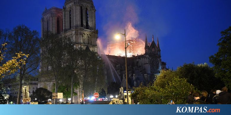 Kebakaran di Gereja Notre Dame, Ini Fakta yang Berhasil Terhimpun