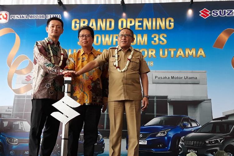 Suzuki resmikan diler Pusaka Motor Utama (PMU) di Serang, Banten
