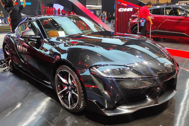 Toyota memboyong mobil baru, generasi terbaru Supra di GIIAS 2019.