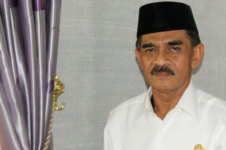 Bupati Aceh Utara H Muhammad Thaib akrab disapa Cek Mad