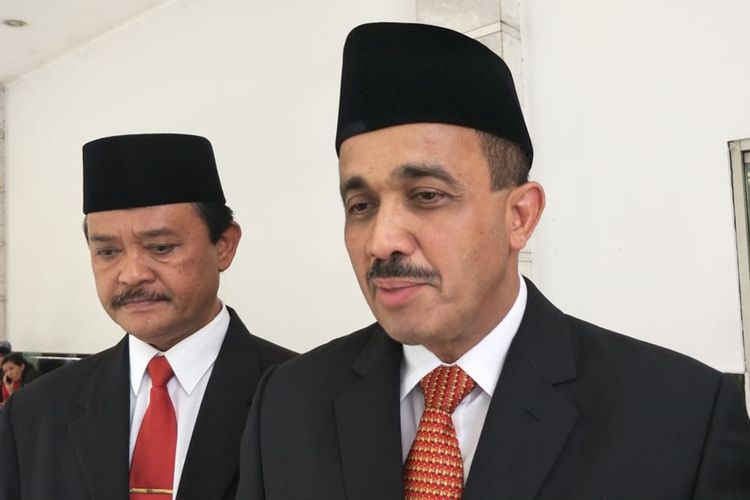 Wali Kota Jakarta Timur M Anwar kepada awak media di Kantor Wali Kota Jakarta Timur, Jumat (16/8/2019).