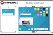 Motorola Patenkan Ponsel Layar Lipat yang Bisa Jadi Tablet