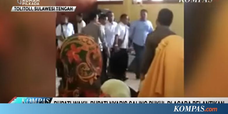 Ngamuk Saat Pelantikan, Bupati Tolitoli Laporkan Wakilnya ke Polisi