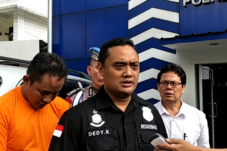 Kepala Satuan Reserse Polresta Depok,  Deddy Kurniawan,  di Polresta Depok,  Senin (3/12/2018).