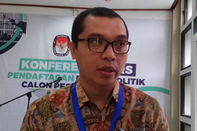 Wasekjen Dewan Pimpinan Partai (DPP) PPP, Achmad Baidlowi saat ditemui di Komisi Pemilihan Umum (KPU) RI, Jakarta, Senin (16/10/2017). 