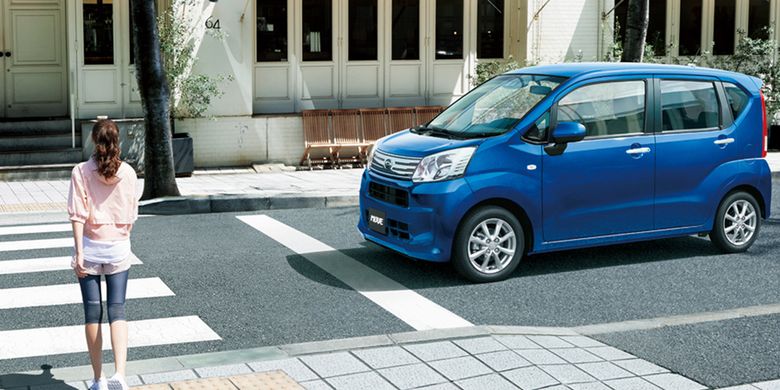 Kei-Car Daihatsu Move dapat fitur pendukung keselamatan baru untuk pejalan kaki.